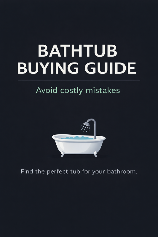 The Most Practical Bathtub Buying Guide for Real Homes (2026 Edition)